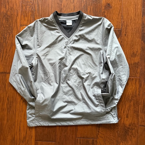 Vintage Nike Silver Label Windbreaker Pullover Golf V-Neck Medium - Picture 6 of 12
